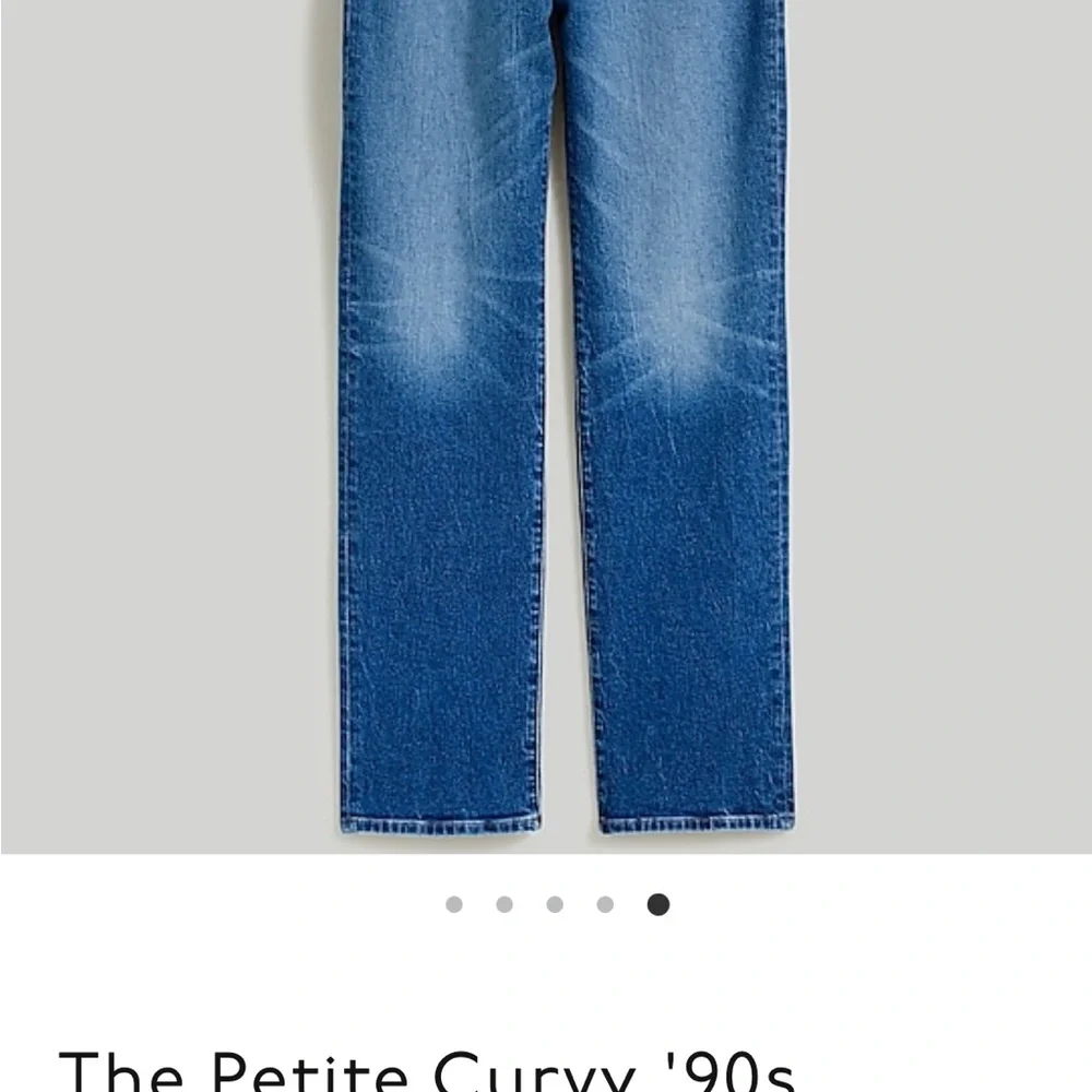 Madewell petite curvy 90s straight jean in Barlow wash - Picture 8 of 8